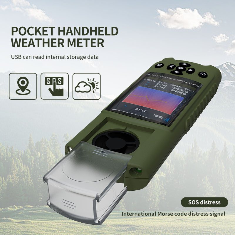 Smart Handheld Weather Station: Precise Readings, Smart Technology