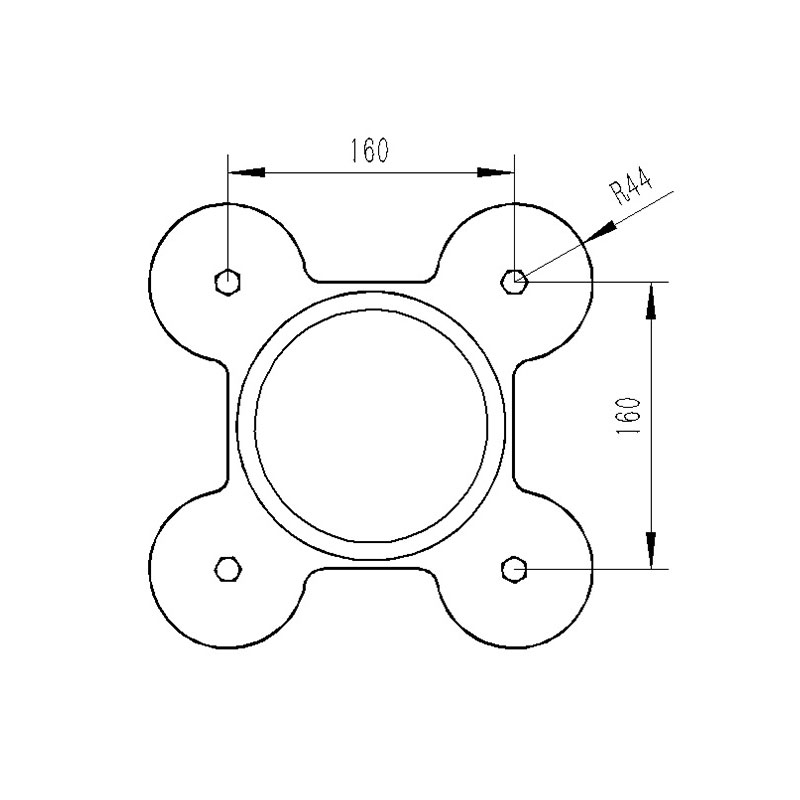 Vehicle Meteorological Sensor size diagram