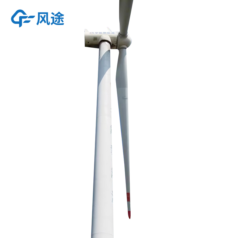 Wind power icing thickness monitoring system