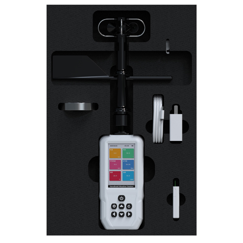 Nine Elements handheld weather station whole box accessories