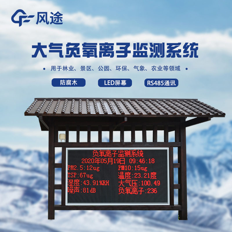 Negative Oxygen Ion Monitoring Stations
