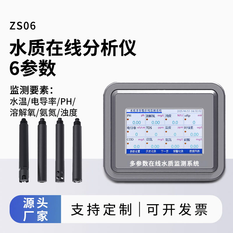 Water quality monitoring equipment Real-Time Online Monitoring of Multiple Water Quality Parameters