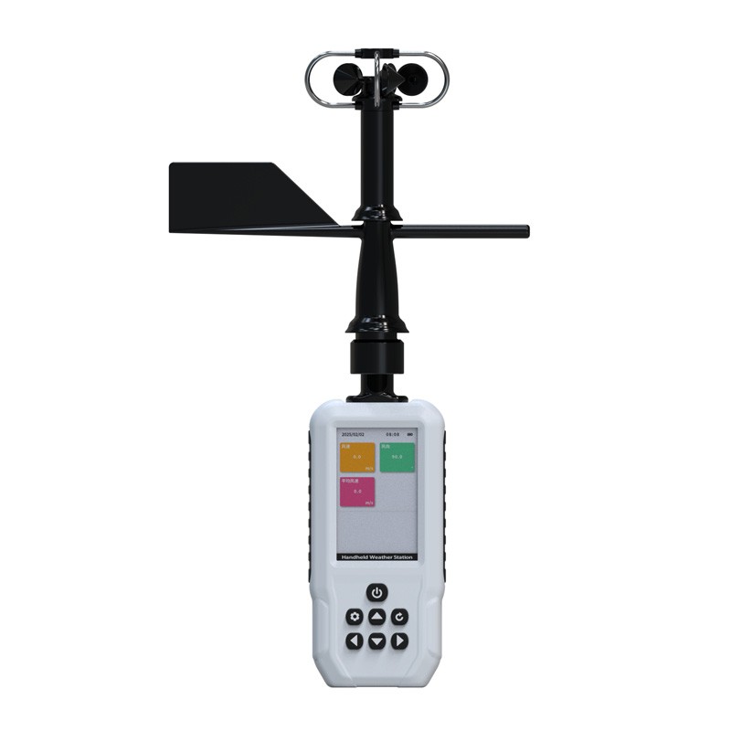 Portable anemometers accurately detect multiple meteorological parameters