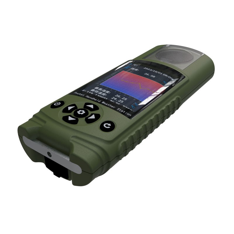 Pocket Weather Meter is a multifunctional device capable of simultaneously collecting various meteorological parameters and supporting wireless data transmission